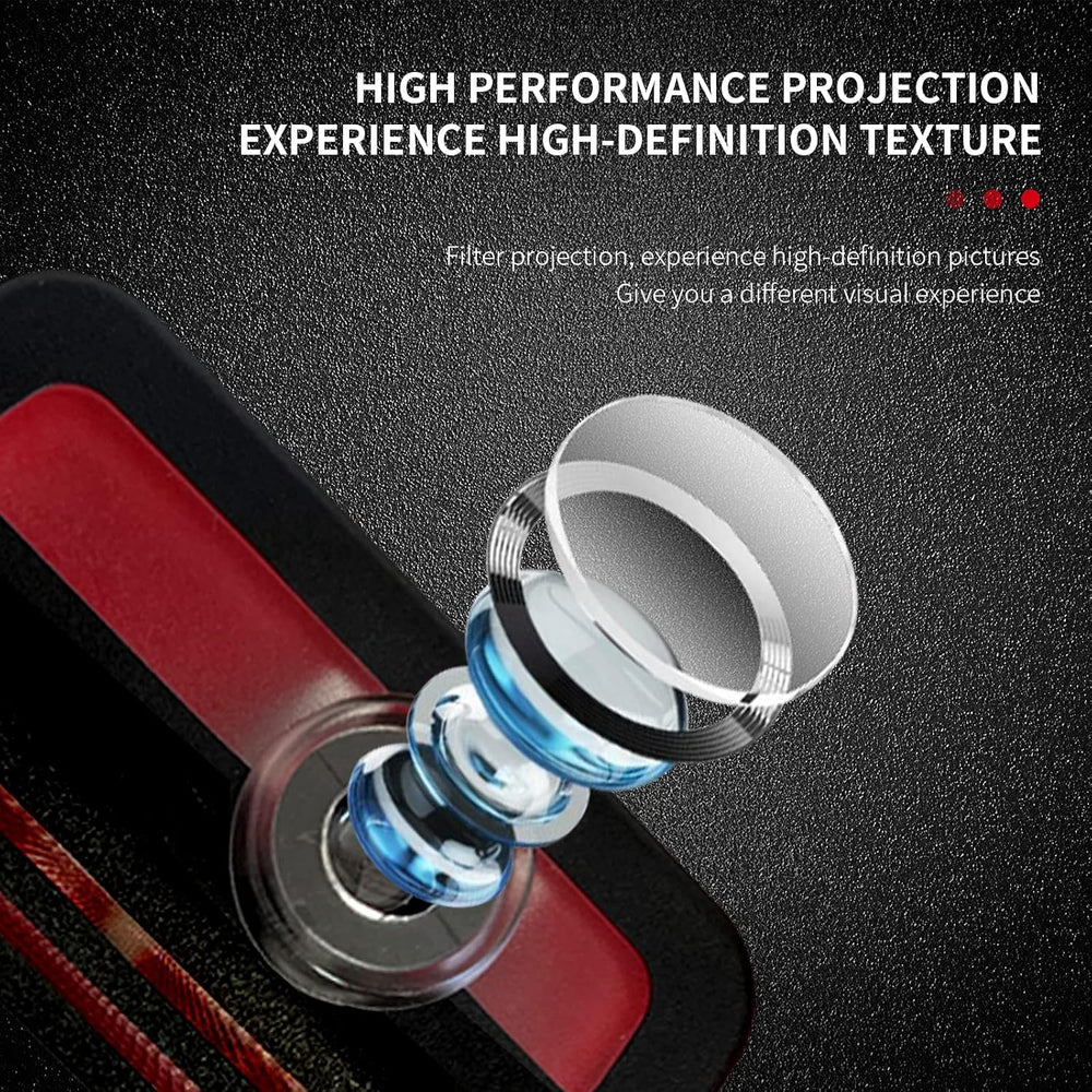 2 Pcs Non-Fading Door Light Logo, Projector Welcome Lamp Door Light Puddle Li...