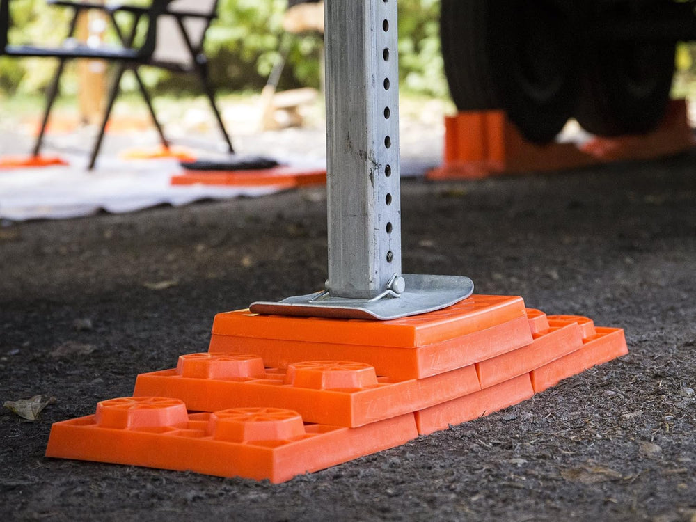 Lynx Levelers 11 Pack Including 1 Lynx Cap Level Top for RV/Trailer/Motorhome...