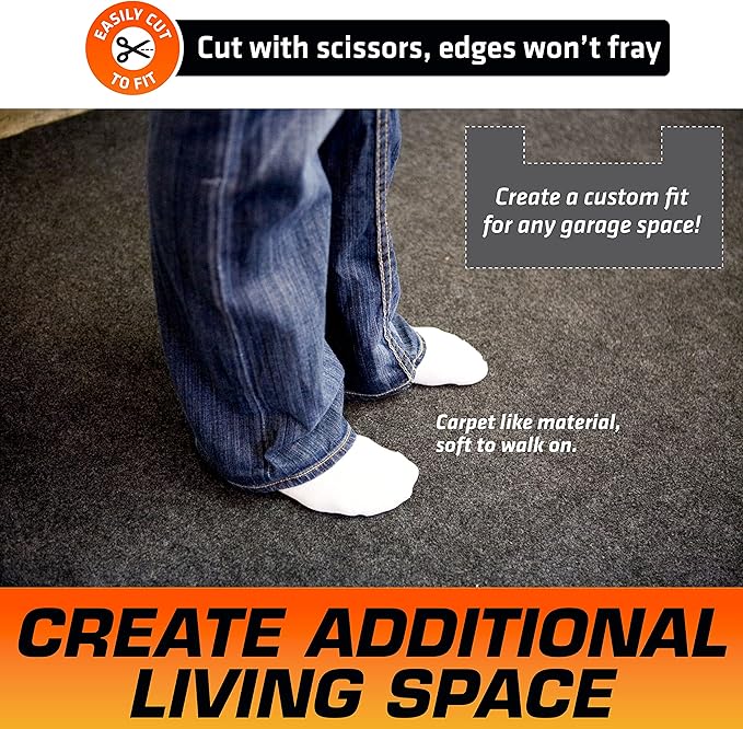Armor All Original Garage Floor Mat, Protects Surfaces, Transforms Garage