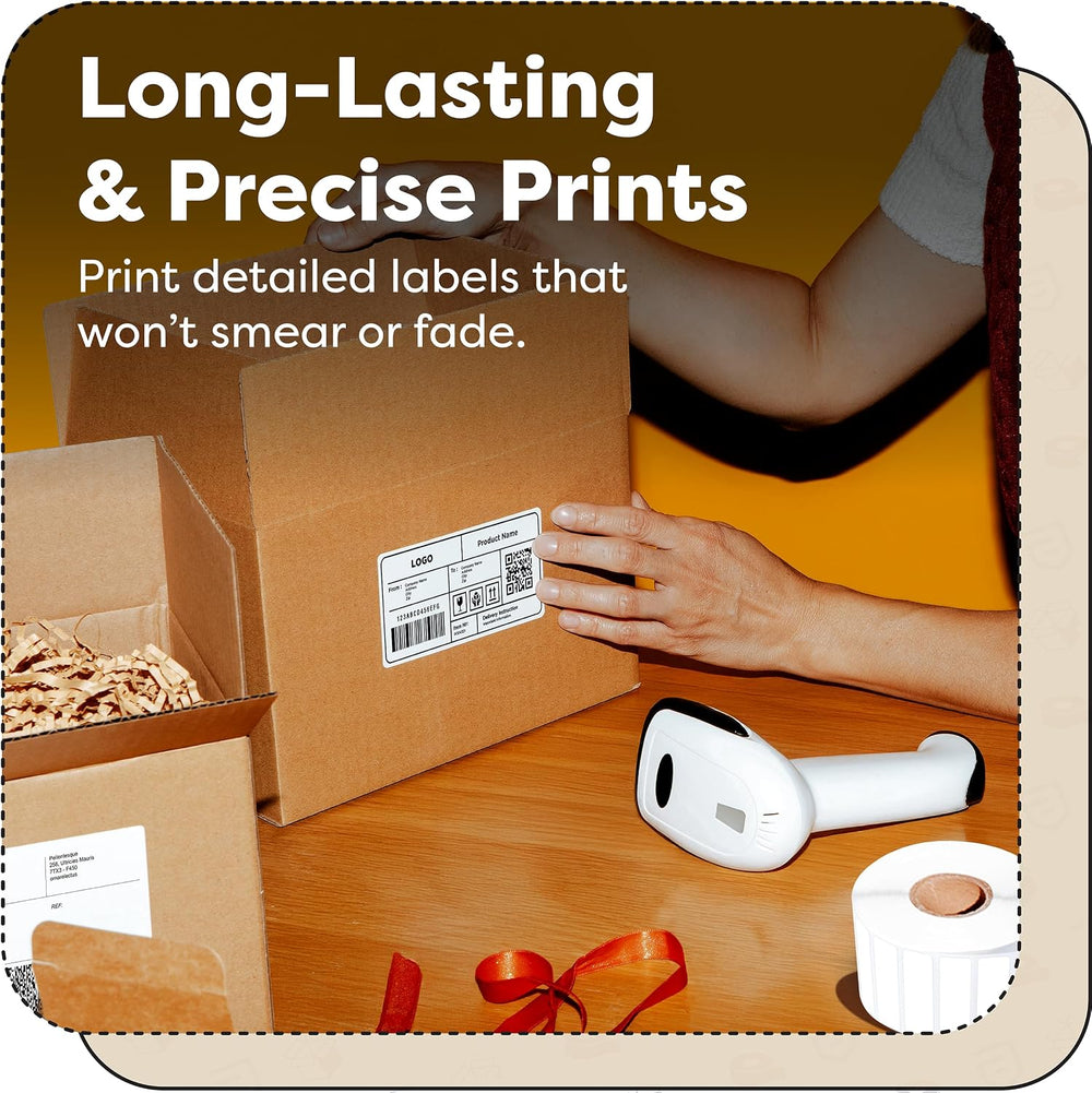 4" X 8" Direct Thermal Labels (2000 Count, 10 Rolls) - Large