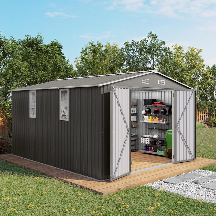 10x12 FT Outdoor Storage Shed