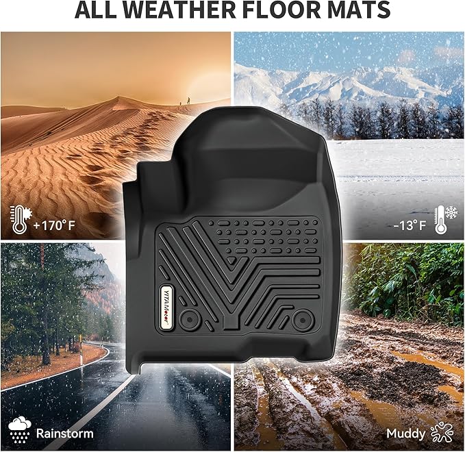 YITAMOTOR All Weather Floor Mats
