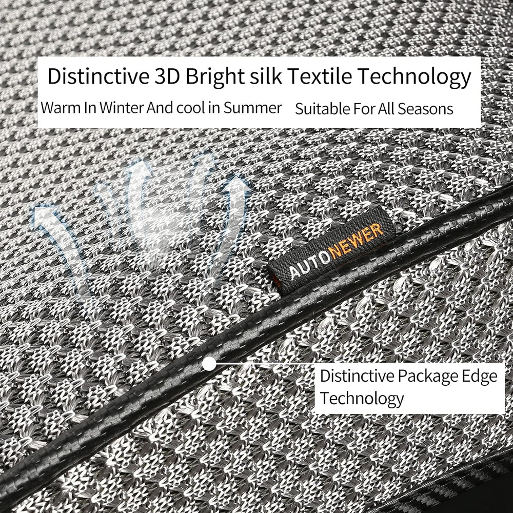 Auto Newer Breathable Universal Four Seasons Car Seat Covers,Luxury Car Seat ...
