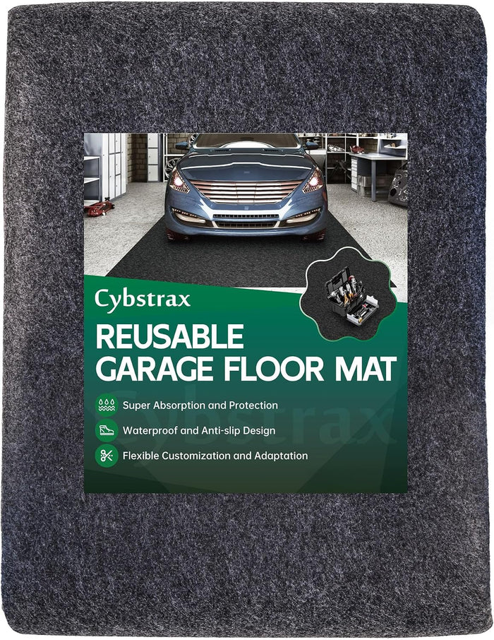 Oil Spill Mat - 20' x 7'4" Absorbent Oil Garage Floor Mat