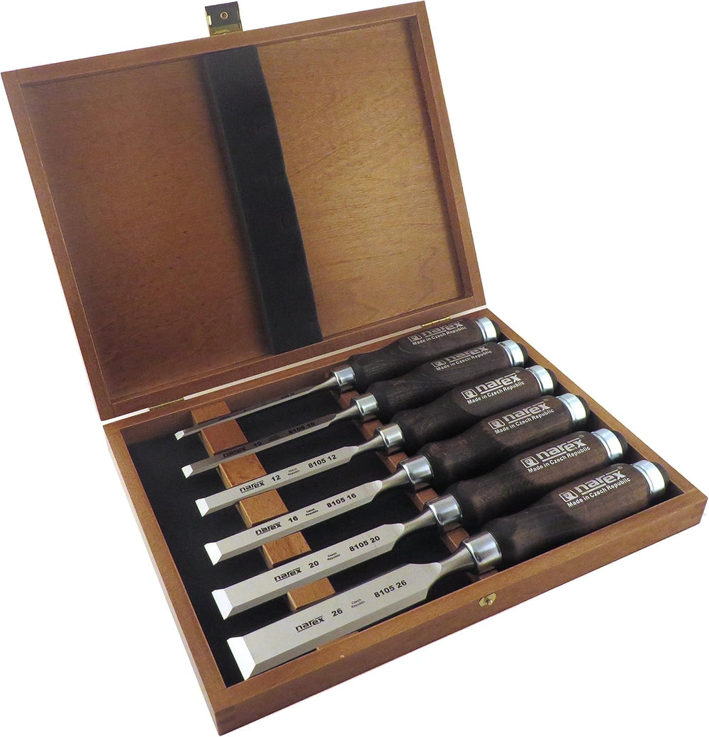Narex 6 pc Set 6 mm (1/4), 10 (3/8), 12 (1/2), 16 (5/8), 20 (13/16), 26 (1-1/...