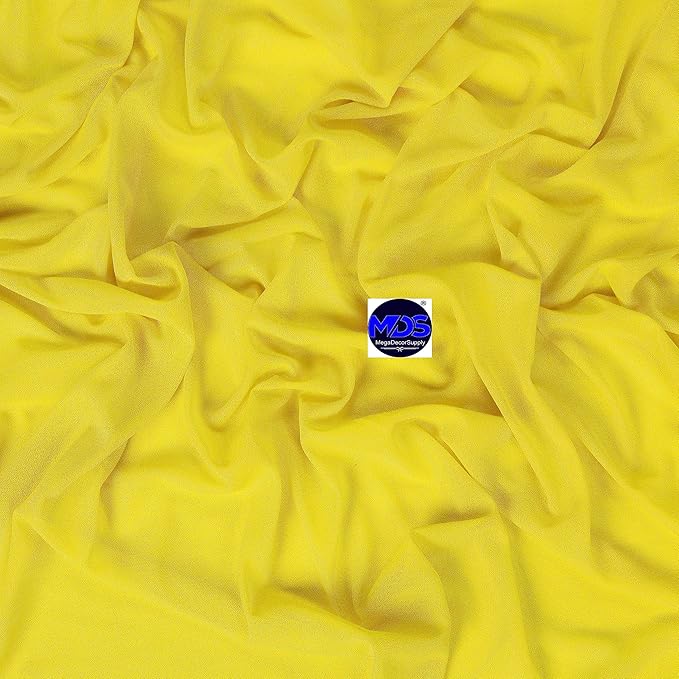 MDS Halloween Chiffon Draping Fabric - 1 Panel, 30" Wide x 20ft Long - S...