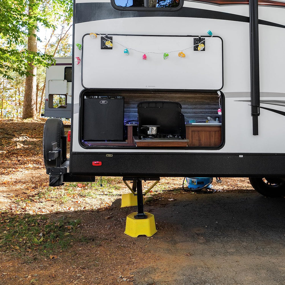 Camco Stabilizer RV Jack Support - Features 7” of Lift & Extra Stability ...
