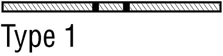 Mercer Industries 603030 Chop Saw Cut-Off Wheels for Metal, 16" x 7/64&q...