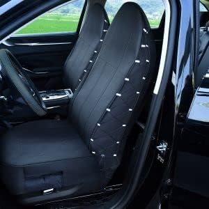 TIROL Semi Truck Seat Covers Heavy Duty Canvas Seat Covers for Trucks