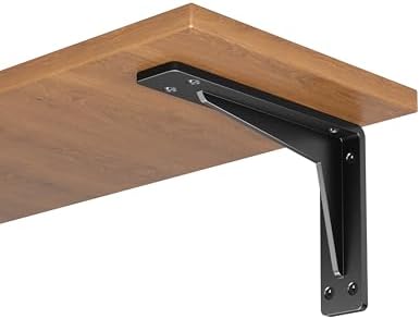 NEODROP 8-Pack 18 Inch Heavy Duty Shelf Brackets, Premium Metal Wall Bracket ...
