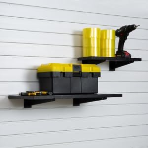 12 Inch Slatwall Shelf Bracket, Slatwall Accessories, Heavy Duty Slat Wall Sh...