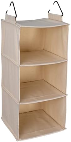 Household Essentials Cedarline 3-Shelf Hanging Closet Organizer, Heavy-Duty C...