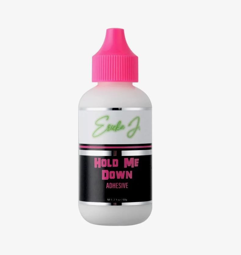 Ericka J. Hold Me Down Adhesive - Waterproof Lace Wig Glue for Strong Hold, Q...