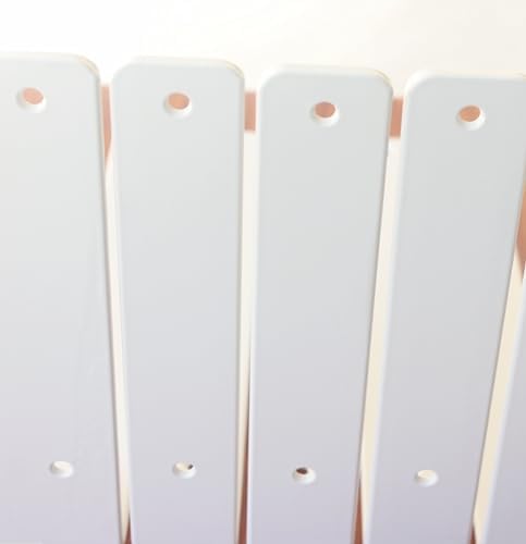 12 Pack - L 12" x H 8" x W1.5, 5mm Thick White L Shelf Bracket, Iro...