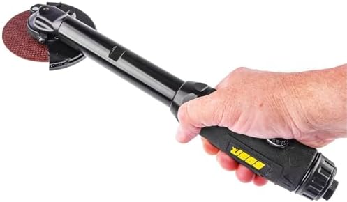 Extended Reach Air Cut-Off Tool with 4 in Wheel 16,500 RPM-Reversible