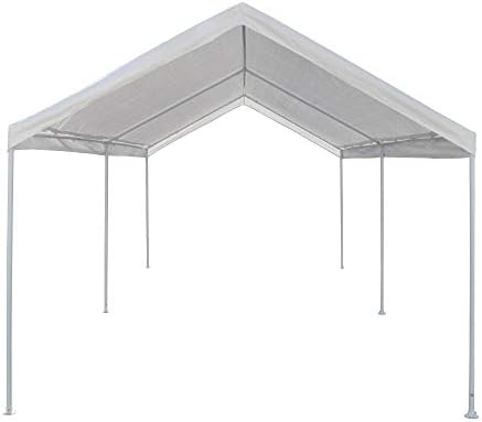 Caravan Canopy D2C20011 Domain Shelters Pro 200 10' x 20' Carport, Up...