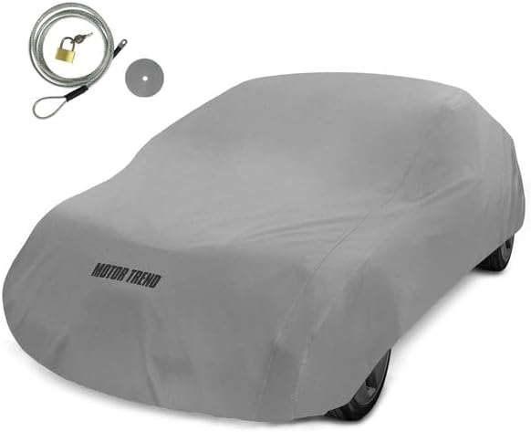 Motor Trend Breathable Lightweight Car Cover, Anti-Moisture Build-Up