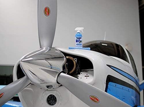 Wet or Waterless Wash Wax Kit 144oz UV Protection. Cleans, and Shines. Aircraft