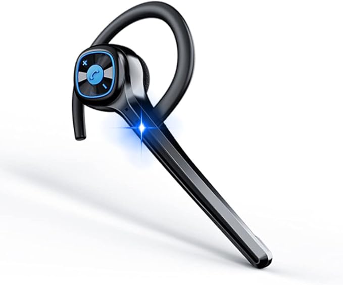 IHAO Wireless Bluetooth Earpiece Headphone Dual Noise Cancelling Mic Painless