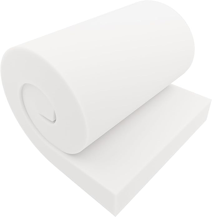 GoTo Foam 6" Height x 24" Width x 72" Length 36ILD Upholstery ...