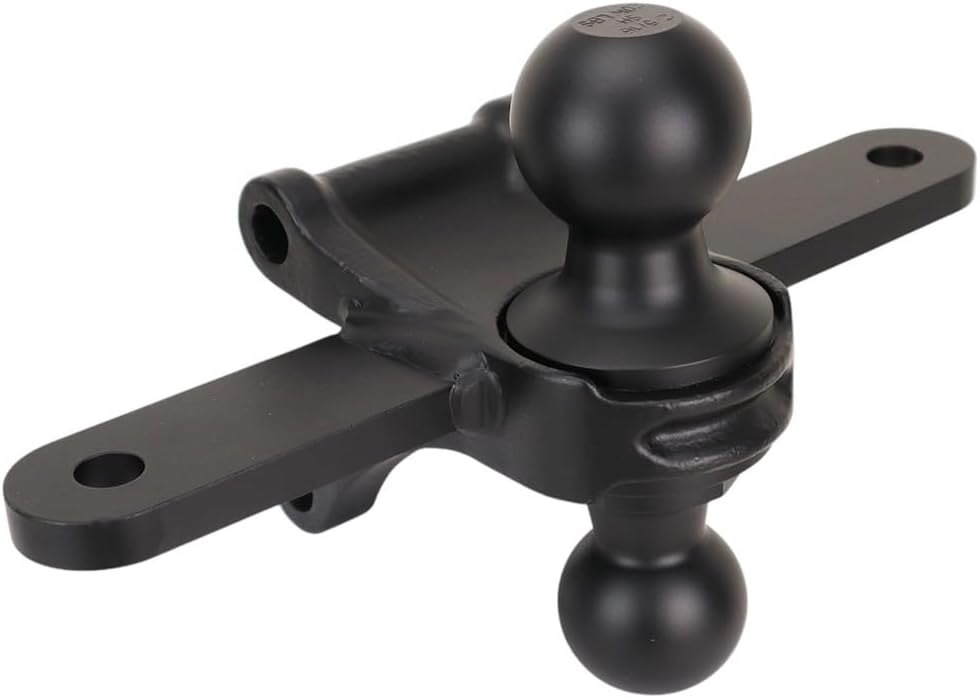Shocker HD Max Black Super Drop Air Hitch with Sway ControlBlack Combo 2&quot...