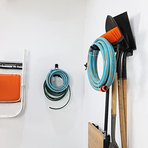Wallmaster Wall Mount Garage Hooks, Heavy Duty Long Utility Storage Hooks