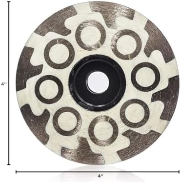 YIJING 4" Diamond Cup Wheel Resin Diamond Grinding Cup Wheel Fine Grit w...