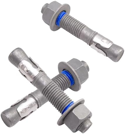 1" x 6" concrete anchors (5 pack) 1 shown in use
