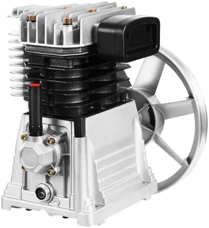 Air Compressor Pump 3HP 250L/min Air Compressor Head Pump Cylinder Cast Iron ...