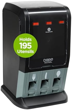 Dixie Ultra® SMARTSTOCK® MINI TRI-TOWER CUTLERY DISPENSER BY GP PRO (GEORGIA-...