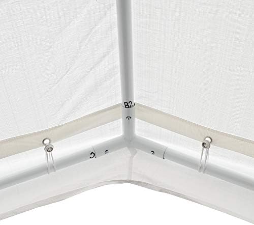 Caravan Canopy D2C20011 Domain Shelters Pro 200 10' x 20' Carport, Up...