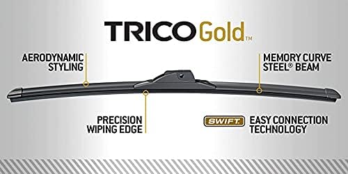 TRICO Gold™ 20 & 20 Inch Pack of 2 Automotive Replacement Windshield Wiper