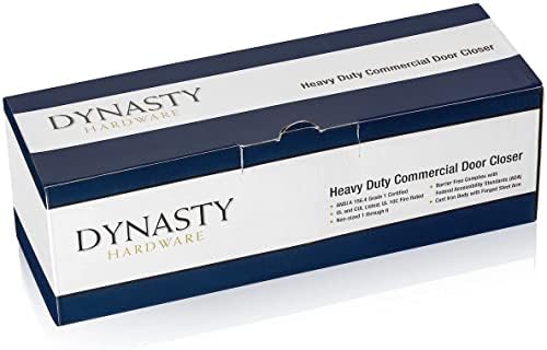 Dynasty 4401 Series Door Closer, Sprayed Duronotic Bronze, Spring 1-6, ADA