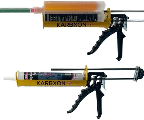 KBX58 Caulk/adhesive epoxy dispenser 400ml 3:1 mix 26:1 thrust ratio professi...