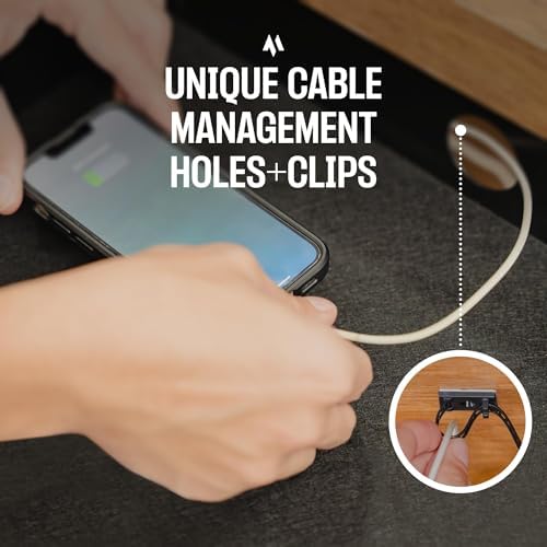 Under Desk Drawer Slide Out Attachment - Carbon Steel Undermount Table Drawer...