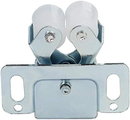 Rok Hardware 50 Pack of Zinc Double Roller Catch with Prong for Cabinet Doors...