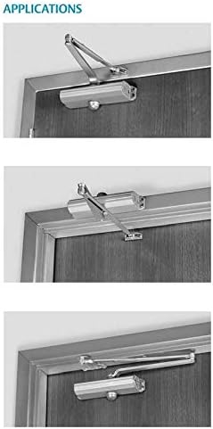 Norton 1604BC Series Door Closer, Tri-Style® (Regular, top jamb, or Parallel ...