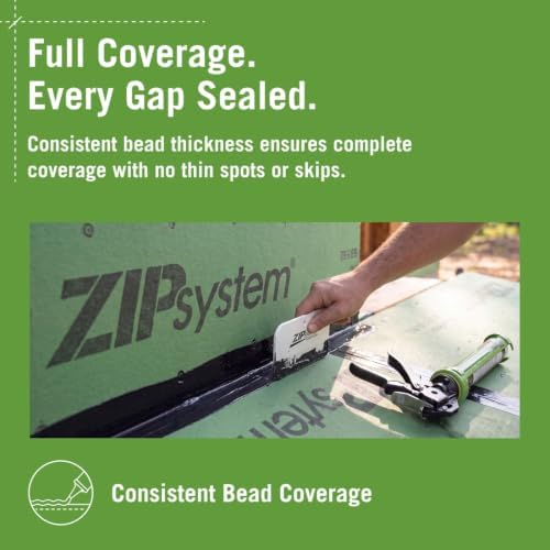 ZIP System Liquid Flash Cartridge Applicator, Caulk Gun, 10.3 oz Cartridge