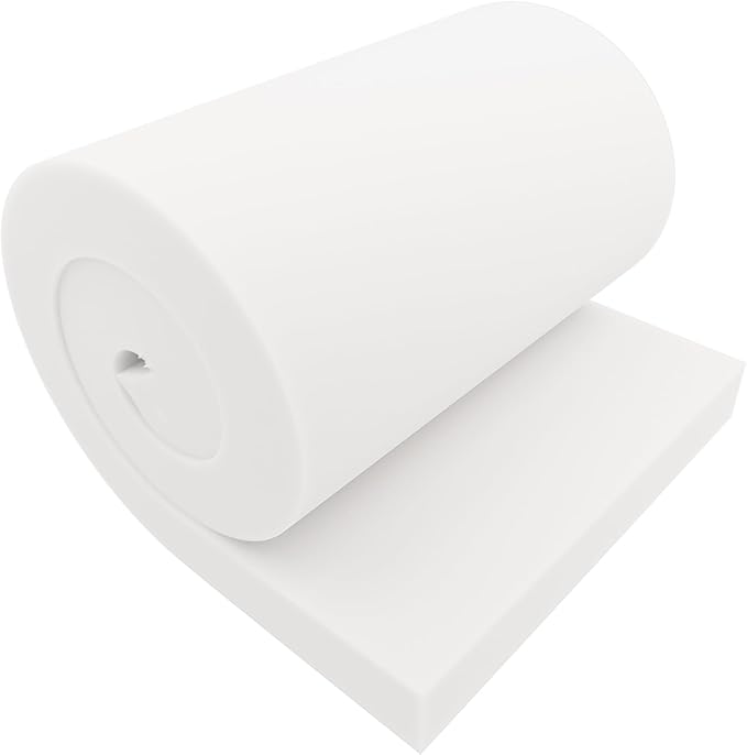GoTo Foam 3" Height x 24" Width x 72" Length 44ILD Upholstery ...