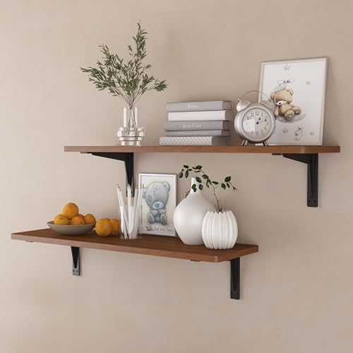 NEODROP 4-Pack 18 Inch Heavy Duty Shelf Brackets, Premium Metal Wall Bracket ...