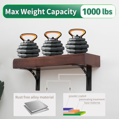 12 inch x 10 inch Heavy Duty Bracket,Granite Countertop Support Brackets, Hea...