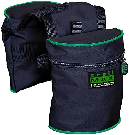 TrailMax Horse Horn Bags for Trail Riding – Medium & Large Western Saddle...