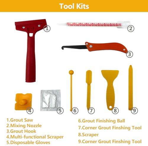 Double Caulking Gun for 400 mL(13.5 fl oz,1:1 Mix Ratio),Yellow