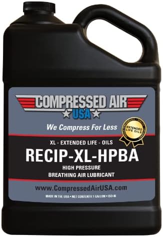 Compressed Air USA Breathing Safe Lubricating Oil for High Pressure Reciproca...
