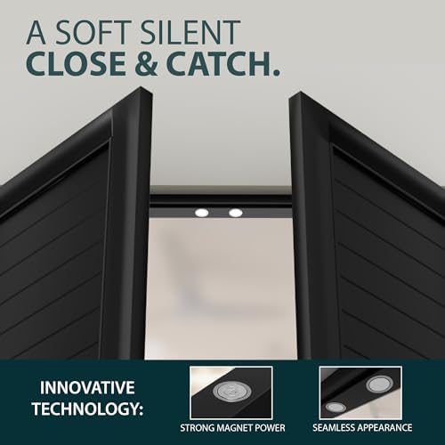 Mega Handles Concealed Magnetic Door Catch for Dummy Doors, Elegant Magnetic ...