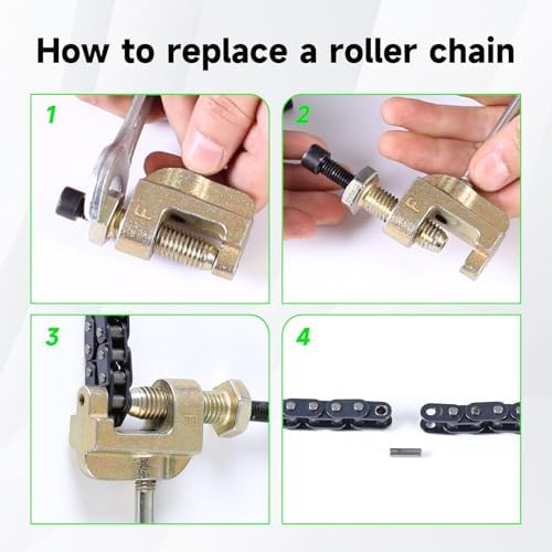 25H Chain 480 Link for Razor MX350 MX500 MX650 Dirt Rocket Bike