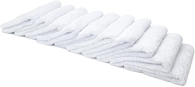 Autofiber Korean Plush Premium Edgeless Microfiber Detailing Towels (Pack of 10)