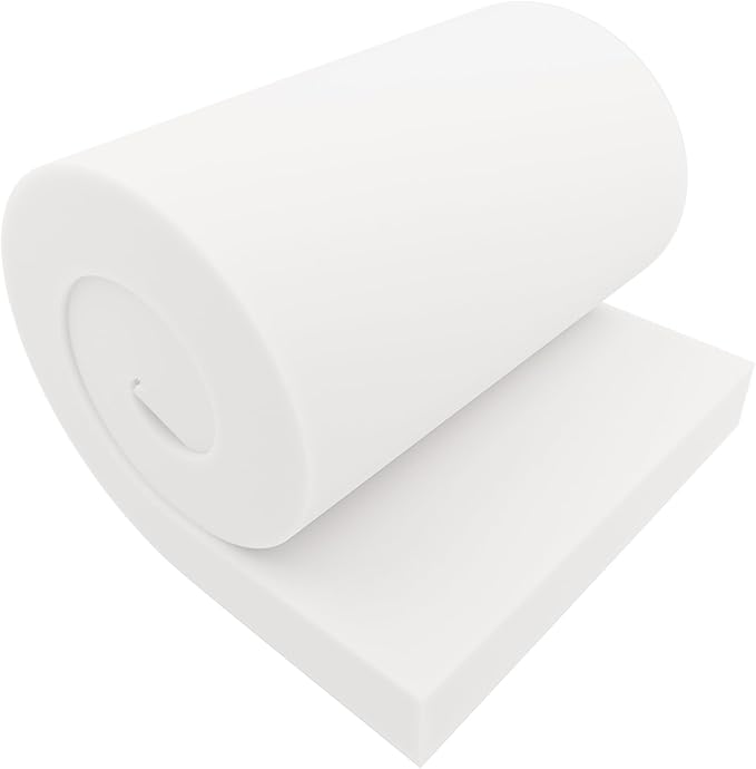 GoTo Foam 4" Height x 24" Width x 72" Length 36ILD Upholstery ...