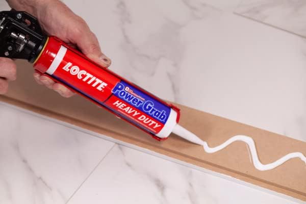Loctite Power Grab Heavy Duty Construction Adhesive, 9 fl oz, 12 Pack