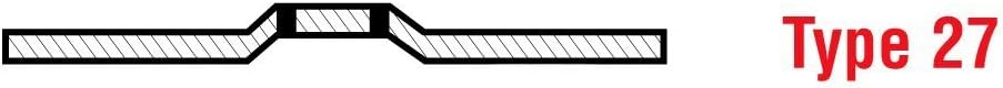 Mercer Industries 627060 Type 27 Grinding Wheel for Aluminum and Other Non-Fe...